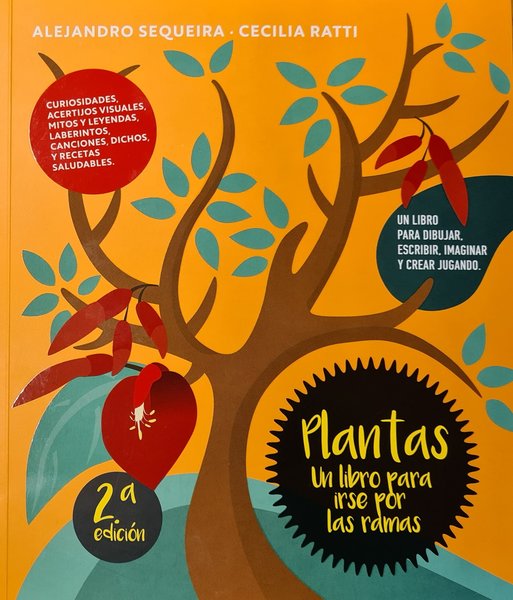 Libro Plantas, un libro para irse por las ramas.