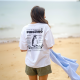 Remera de pingüino niños - Viajero del Atlántico sur