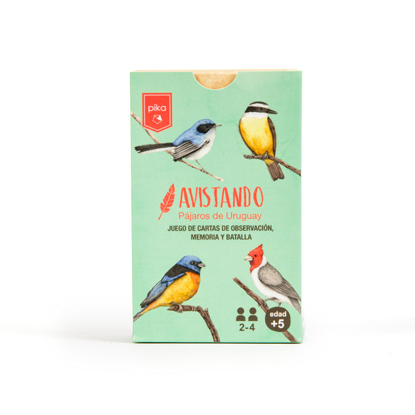 Cartas avistando pájaros de Uruguay